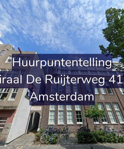Foto gevel Huurpuntentelling voor Admiraal De Ruijterweg 410-B3, Amsterdam
