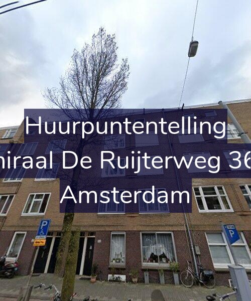 Foto gevel Huurpuntentelling voor Admiraal De Ruijterweg 367-2, Amsterdam