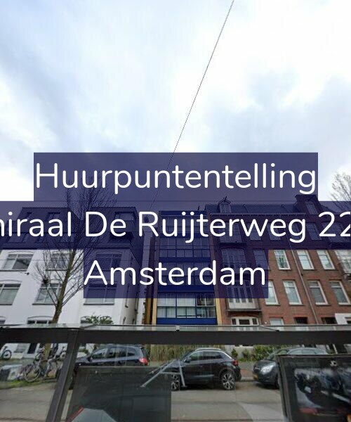 Foto gevel Huurpuntentelling voor Admiraal De Ruijterweg 224-A, Amsterdam