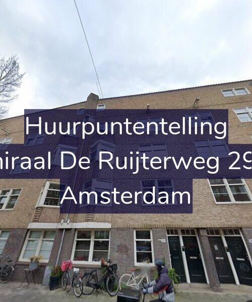 Foto gevel Huurpuntentelling voor Admiraal De Ruijterweg 299-H, Amsterdam