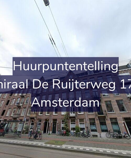 Foto gevel Huurpuntentelling voor Admiraal De Ruijterweg 174-E, Amsterdam