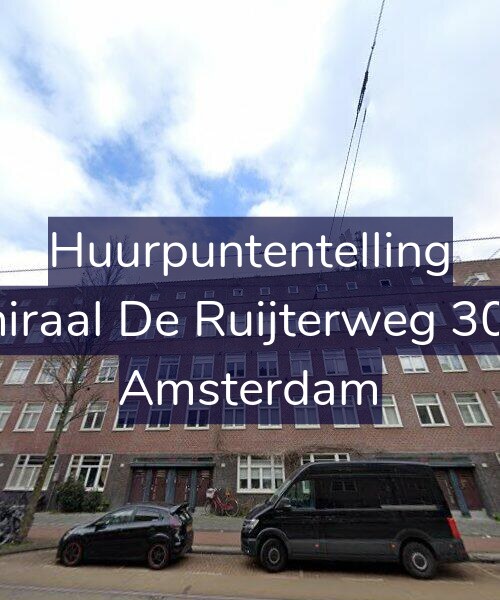 Foto gevel Huurpuntentelling voor Admiraal De Ruijterweg 302-H, Amsterdam