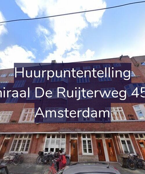 Foto gevel Huurpuntentelling voor Admiraal De Ruijterweg 453-A, Amsterdam
