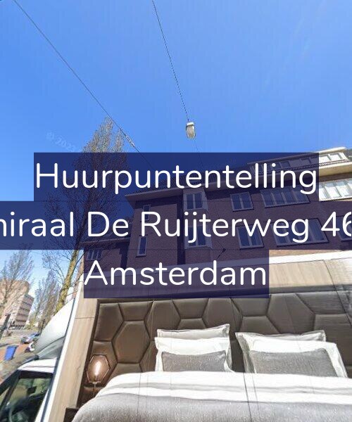 Foto gevel Huurpuntentelling voor Admiraal De Ruijterweg 468-2, Amsterdam
