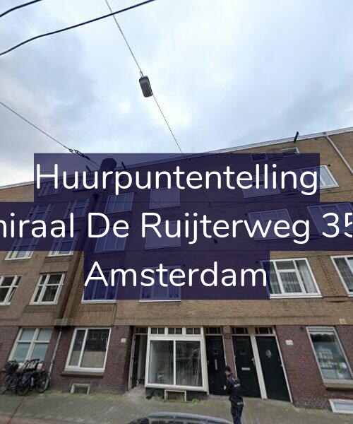 Foto gevel Huurpuntentelling voor Admiraal De Ruijterweg 357-3, Amsterdam