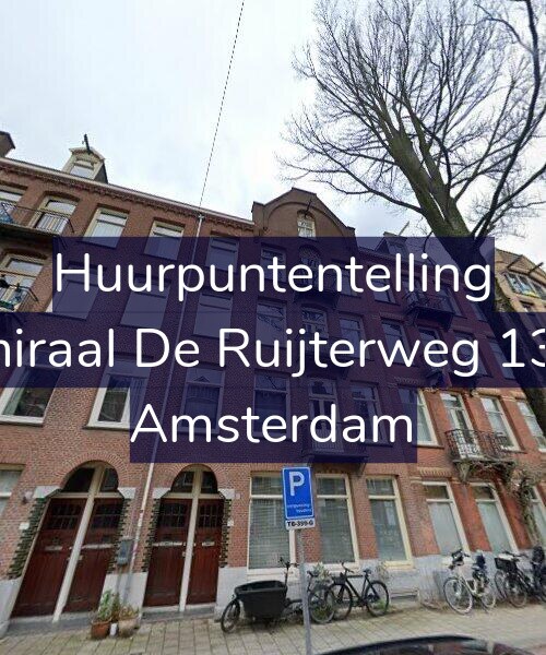 Foto gevel Huurpuntentelling voor Admiraal De Ruijterweg 136-2, Amsterdam