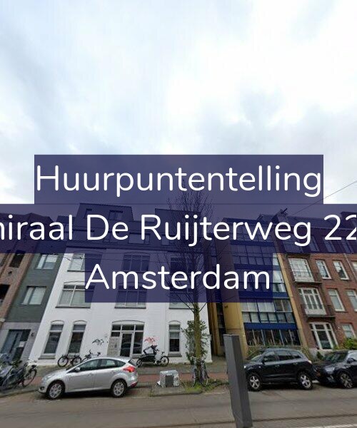 Foto gevel Huurpuntentelling voor Admiraal De Ruijterweg 226-G, Amsterdam
