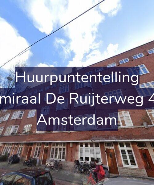 Foto gevel Huurpuntentelling voor Admiraal De Ruijterweg 451, Amsterdam