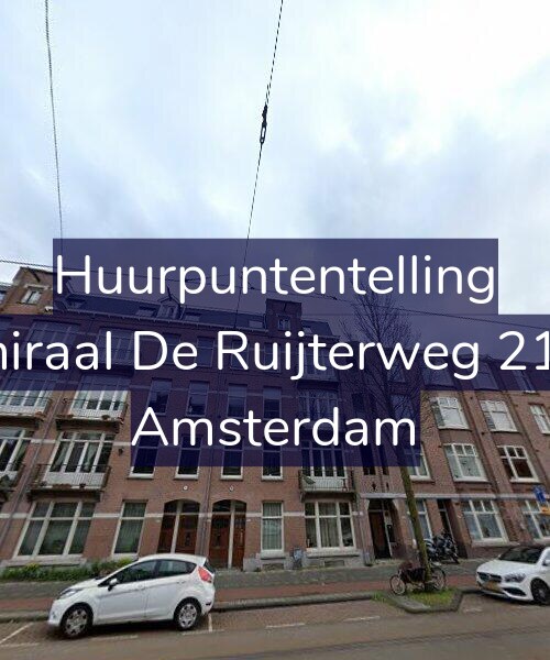 Foto gevel Huurpuntentelling voor Admiraal De Ruijterweg 212-A, Amsterdam