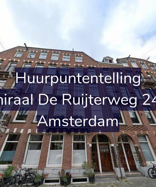Foto gevel Huurpuntentelling voor Admiraal De Ruijterweg 243-2, Amsterdam