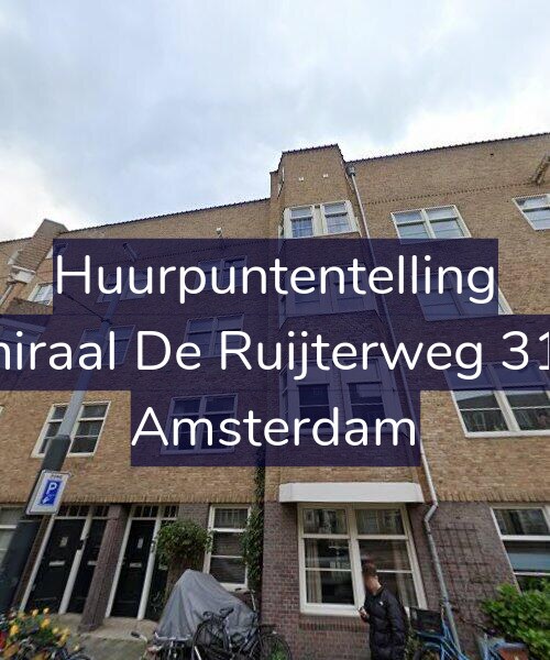 Foto gevel Huurpuntentelling voor Admiraal De Ruijterweg 317-4, Amsterdam