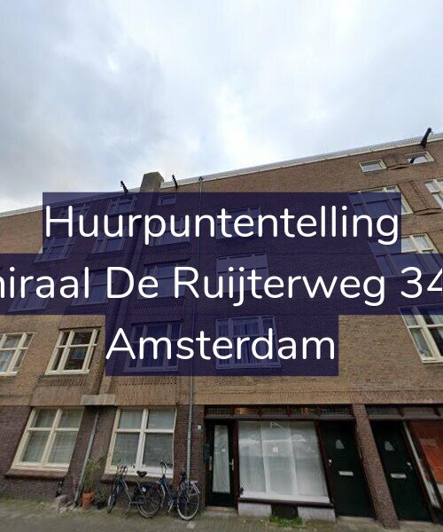 Foto gevel Huurpuntentelling voor Admiraal De Ruijterweg 341-H, Amsterdam