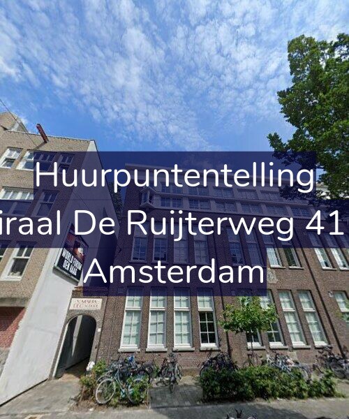 Foto gevel Huurpuntentelling voor Admiraal De Ruijterweg 410-D6, Amsterdam