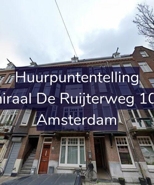 Foto gevel Huurpuntentelling voor Admiraal De Ruijterweg 102-H, Amsterdam