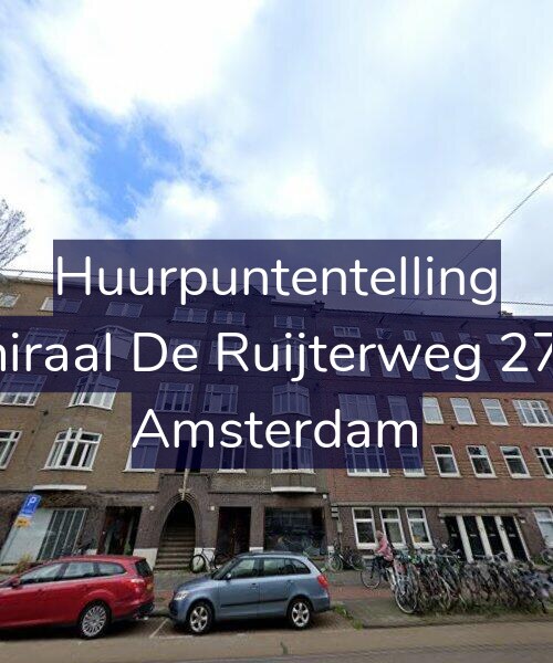 Foto gevel Huurpuntentelling voor Admiraal De Ruijterweg 278-H, Amsterdam