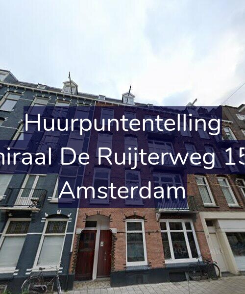 Foto gevel Huurpuntentelling voor Admiraal De Ruijterweg 156-4, Amsterdam
