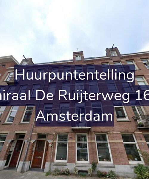 Foto gevel Huurpuntentelling voor Admiraal De Ruijterweg 169-H, Amsterdam