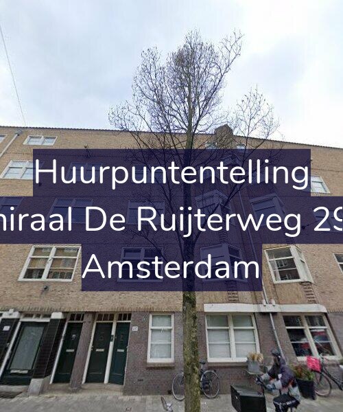 Foto gevel Huurpuntentelling voor Admiraal De Ruijterweg 297-4, Amsterdam