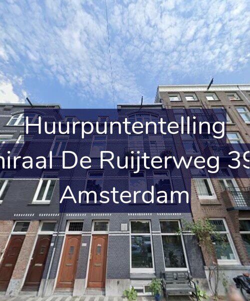 Foto gevel Huurpuntentelling voor Admiraal De Ruijterweg 394-1, Amsterdam