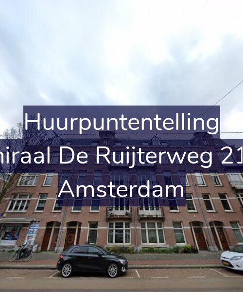 Foto gevel Huurpuntentelling voor Admiraal De Ruijterweg 216-B, Amsterdam