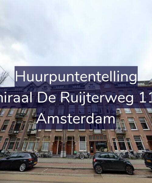 Foto gevel Huurpuntentelling voor Admiraal De Ruijterweg 117-4, Amsterdam