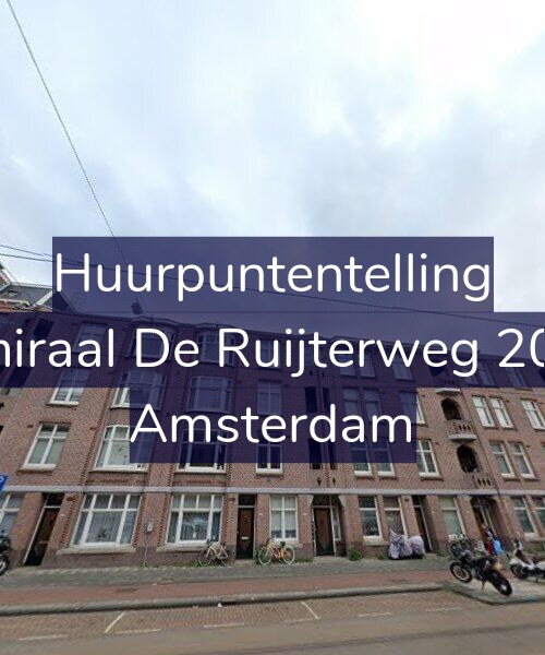 Foto gevel Huurpuntentelling voor Admiraal De Ruijterweg 208-2, Amsterdam