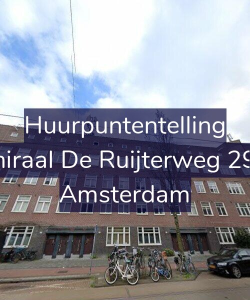 Foto gevel Huurpuntentelling voor Admiraal De Ruijterweg 298-3, Amsterdam