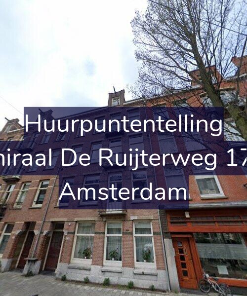 Foto gevel Huurpuntentelling voor Admiraal De Ruijterweg 173-4, Amsterdam