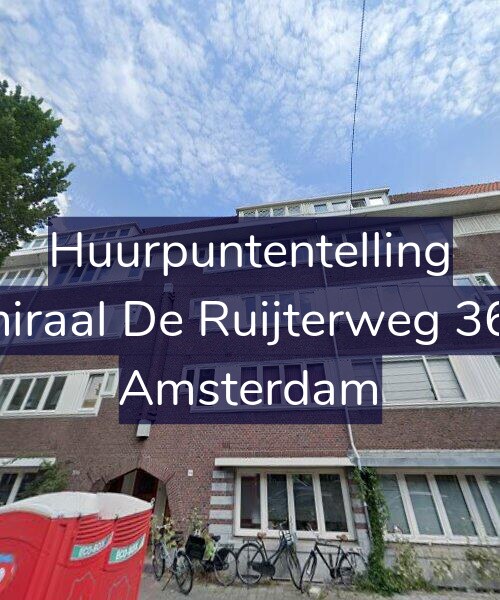 Foto gevel Huurpuntentelling voor Admiraal De Ruijterweg 368-1, Amsterdam