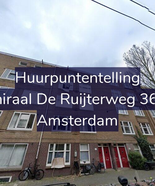 Foto gevel Huurpuntentelling voor Admiraal De Ruijterweg 361-H, Amsterdam