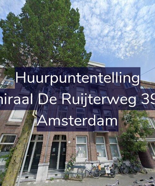 Foto gevel Huurpuntentelling voor Admiraal De Ruijterweg 390-4, Amsterdam