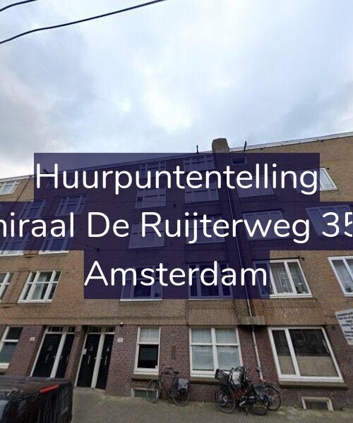 Foto gevel Huurpuntentelling voor Admiraal De Ruijterweg 355-1, Amsterdam