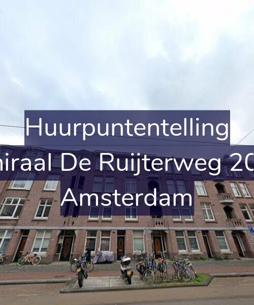 Foto gevel Huurpuntentelling voor Admiraal De Ruijterweg 206-H, Amsterdam