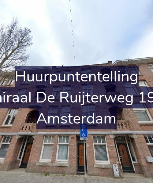 Foto gevel Huurpuntentelling voor Admiraal De Ruijterweg 195-H, Amsterdam