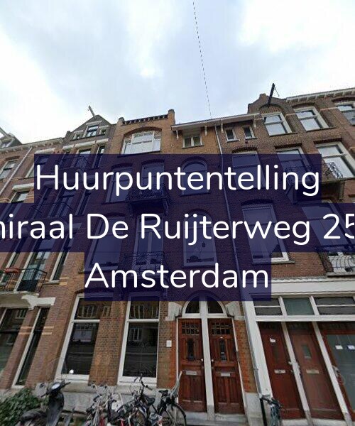 Foto gevel Huurpuntentelling voor Admiraal De Ruijterweg 259-C, Amsterdam