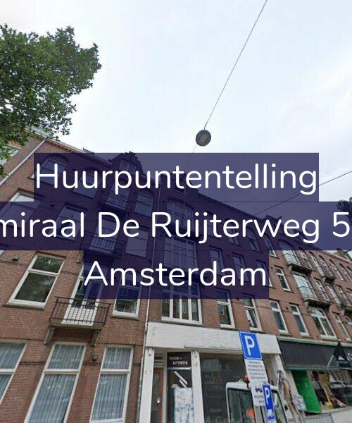 Foto gevel Huurpuntentelling voor Admiraal De Ruijterweg 57-2, Amsterdam
