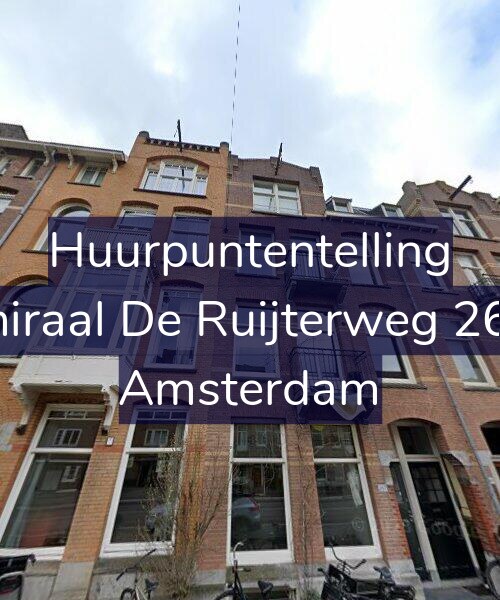 Foto gevel Huurpuntentelling voor Admiraal De Ruijterweg 267-B, Amsterdam