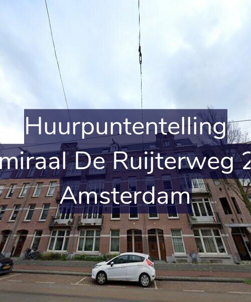 Foto gevel Huurpuntentelling voor Admiraal De Ruijterweg 214, Amsterdam