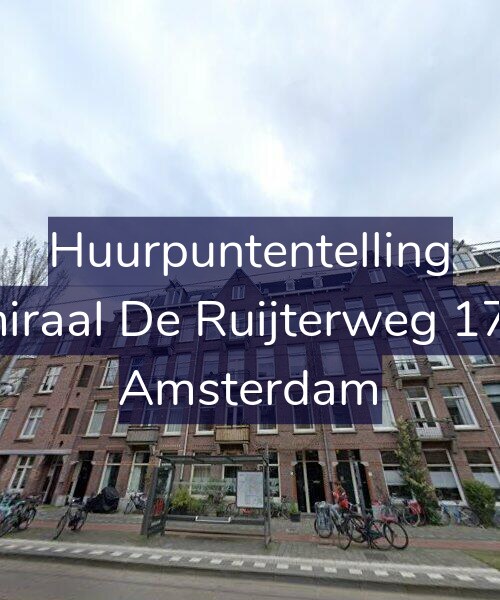 Foto gevel Huurpuntentelling voor Admiraal De Ruijterweg 176-D, Amsterdam