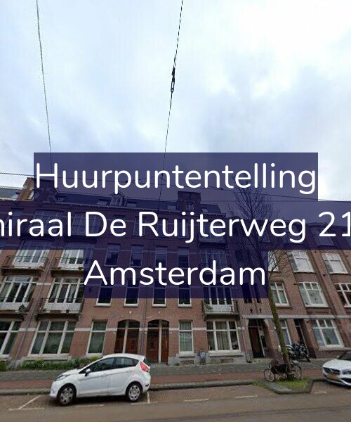 Foto gevel Huurpuntentelling voor Admiraal De Ruijterweg 212-D, Amsterdam