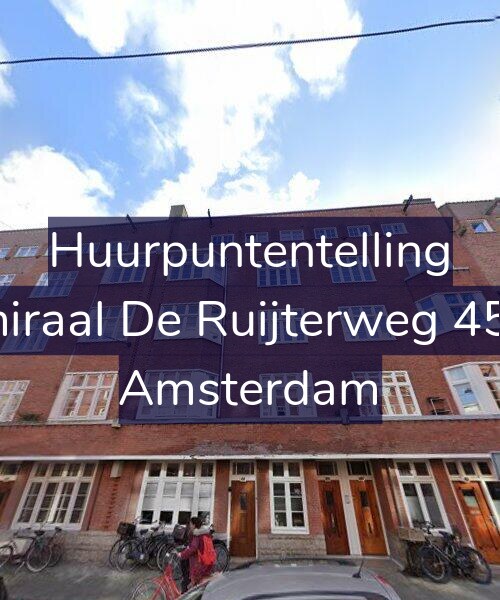Foto gevel Huurpuntentelling voor Admiraal De Ruijterweg 453-B, Amsterdam