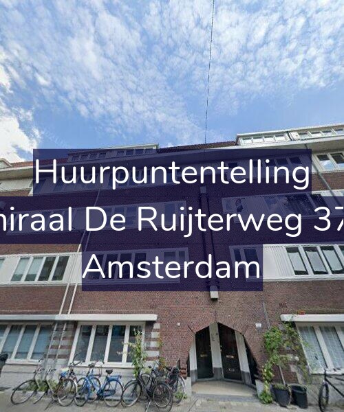Foto gevel Huurpuntentelling voor Admiraal De Ruijterweg 374-1, Amsterdam