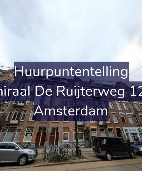 Foto gevel Huurpuntentelling voor Admiraal De Ruijterweg 125-2, Amsterdam