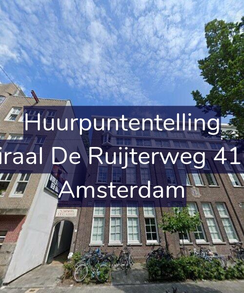 Foto gevel Huurpuntentelling voor Admiraal De Ruijterweg 410-A4, Amsterdam