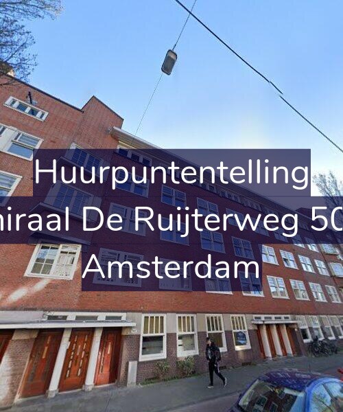 Foto gevel Huurpuntentelling voor Admiraal De Ruijterweg 507-H, Amsterdam