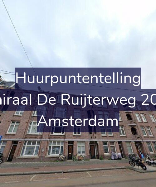 Foto gevel Huurpuntentelling voor Admiraal De Ruijterweg 208-H, Amsterdam