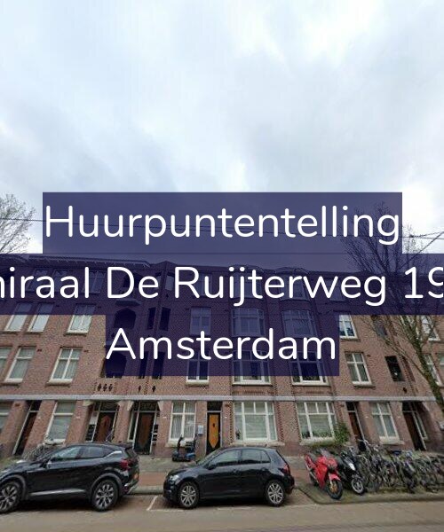 Foto gevel Huurpuntentelling voor Admiraal De Ruijterweg 192-H, Amsterdam