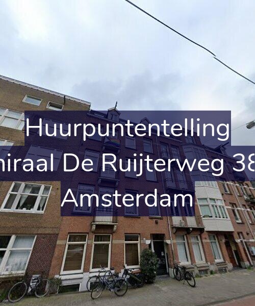 Foto gevel Huurpuntentelling voor Admiraal De Ruijterweg 385-3, Amsterdam