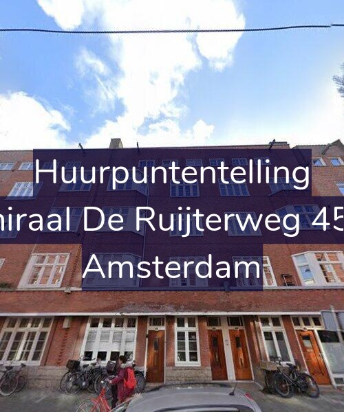 Foto gevel Huurpuntentelling voor Admiraal De Ruijterweg 453-D, Amsterdam