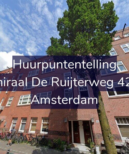 Foto gevel Huurpuntentelling voor Admiraal De Ruijterweg 426-3, Amsterdam